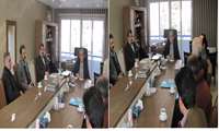 دیدار اعضای گروه  آموزشی مهندسی و فیزیک  پزشکی با معاون آموزشی دانشگاه 